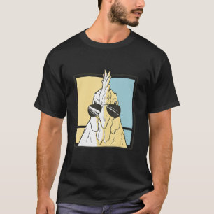 Camiseta Pollo de gafas de sol de estilo Cluckin Guay para