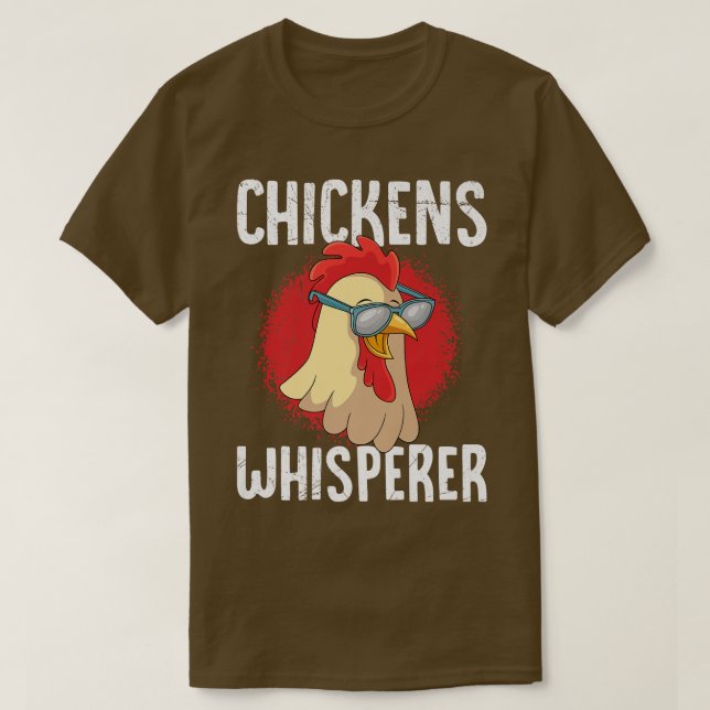 Camiseta Pollo de gallina de corral (Diseño del anverso)