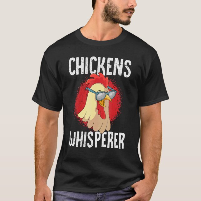 Camiseta Pollo de gallina de corral (Anverso)