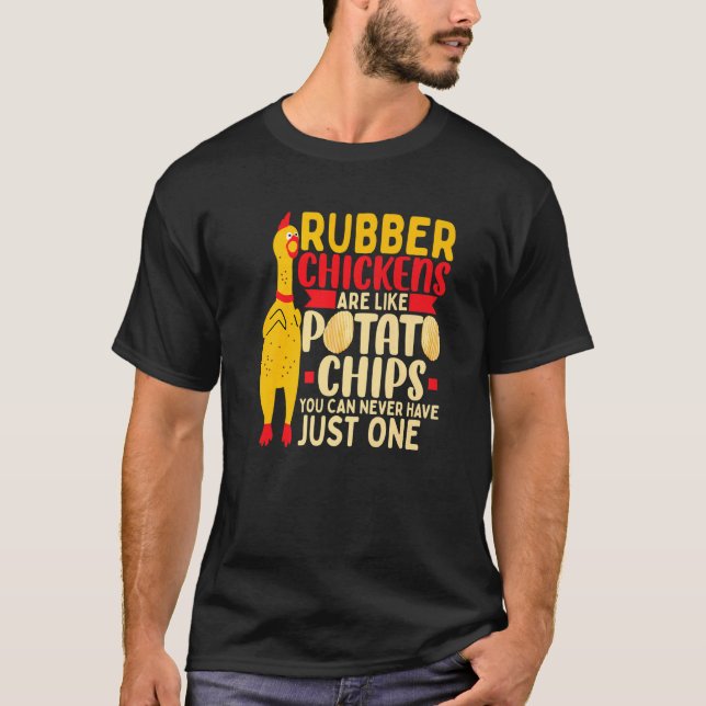 Camiseta Pollo de goma (Anverso)