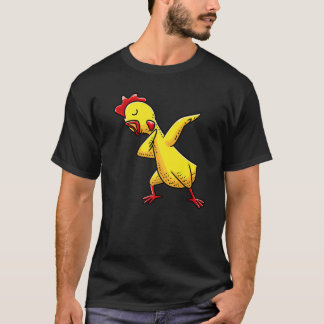 Camiseta Pollo de goma Dabbing  Hombres Mujeres Niños