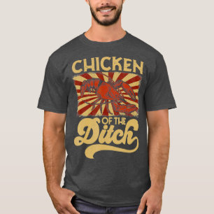 Camiseta Pollo de la Fiesta de langosta Retro 70