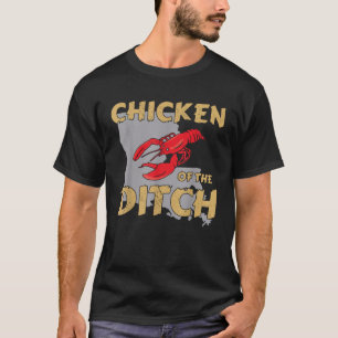 Camiseta Pollo de la langosta Louisiana hierve T Shi