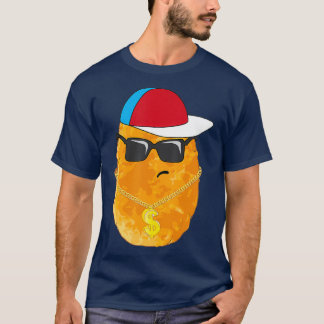 Camiseta Pollo de la vida nug nugget carne chatarra amante