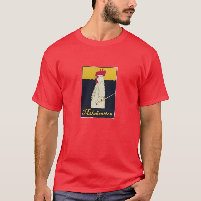 Camiseta Pollo de Melabration (Anverso)