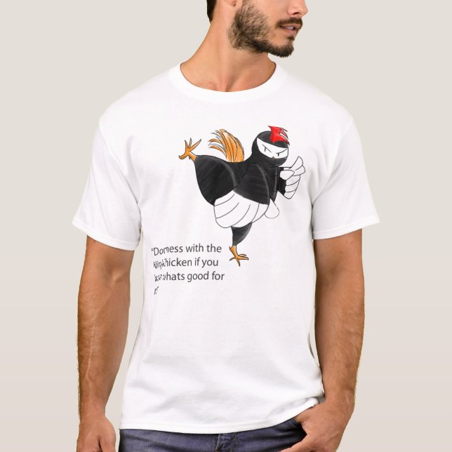 Camiseta Pollo de Ninja (Anverso)