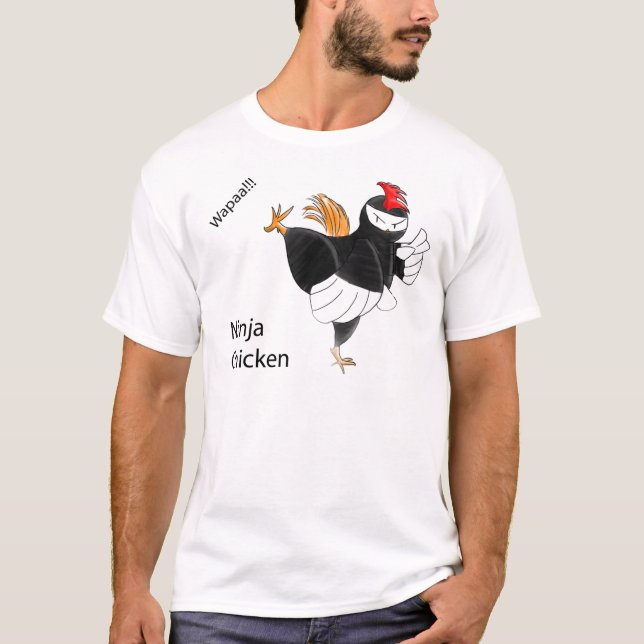 Camiseta Pollo de Ninja (Anverso)