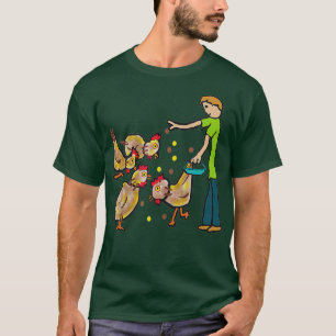Camiseta Pollo de patio trasero: alimentación y agricultura