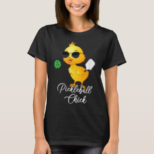 Camiseta Pollo de pellebol, pickleball divertido 310