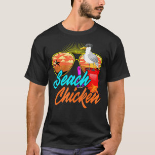 Camiseta Pollo de Playa de Gaviota Animal