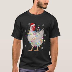 Camiseta Pollo de pollo de Santa Lucía Pollo de granja