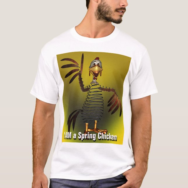 Camiseta Pollo de primavera (Anverso)