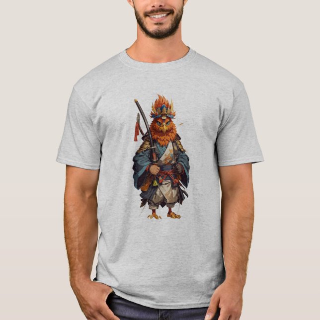 Camiseta Pollo de Samurai (Anverso)