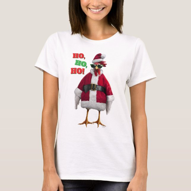 Camiseta Pollo de Santa (Anverso)