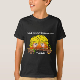 Camiseta Pollo de Taco Trade Chicken T.a.c.o Trump Siempre
