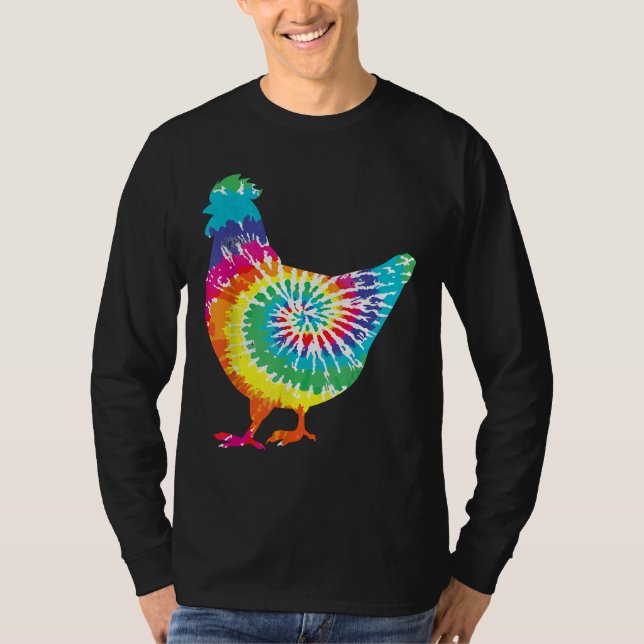 Camiseta Pollo de tinte (Anverso)