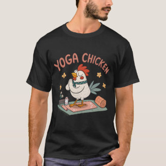 Camiseta Pollo de yoga