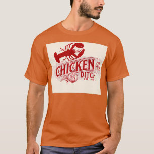 Camiseta Pollo Del Cajún De Langostinos Rústicos Razonados