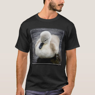 Camiseta Pollo del cisne del cisne el   del bebé