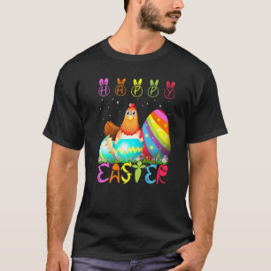 Camiseta Pollo del Día de Pascua Familia Divertida Ropa de