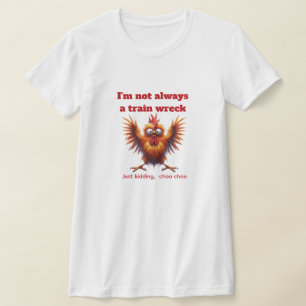 Camiseta Pollo Destrozo de Tren