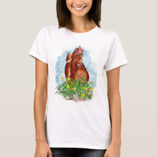 Camiseta Pollo dibujado a mano