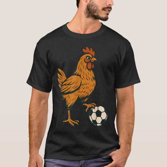 Camiseta Pollo Divertido (Anverso)