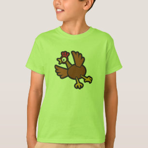 Camiseta pollo divertido