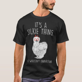 Camiseta Pollo divertido de Silkie Chicken