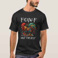 Pollo Divertido F-Caw-F Qué Helicóptero Humor Avíc
