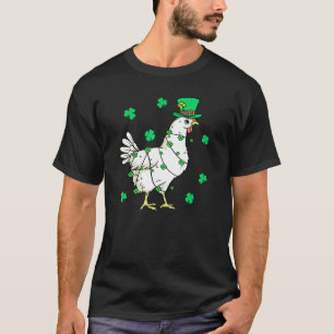 Camiseta Pollo duende del día de San Patricio