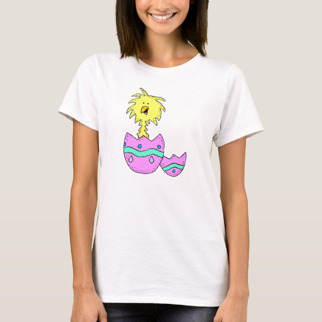 Camiseta Pollo en Huevo de Pascua (Anverso)