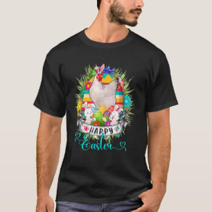 Camiseta Pollo En La Cesta De Huevos De Pascua Cute Bunnies