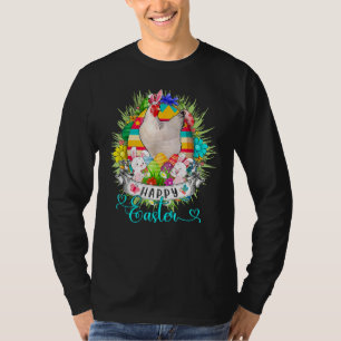 Camiseta Pollo En La Cesta De Huevos De Pascua Granjero Fel