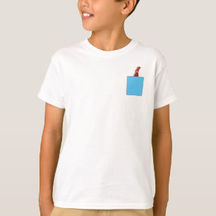 Camiseta Pollo en un bolsillo