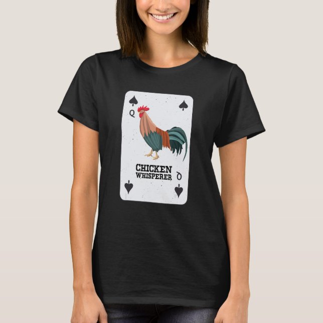 Camiseta Pollo Espíritu de animal gallo de gallo de gallina (Anverso)