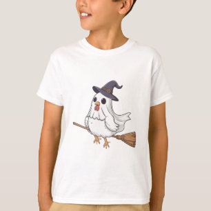 Camiseta Pollo fantasma #14 Arte digital de Halloween