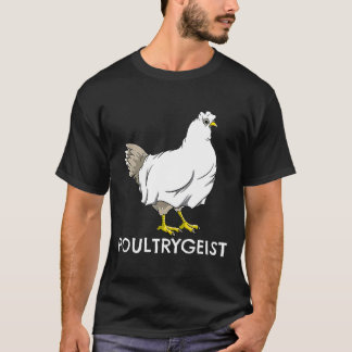 Camiseta Pollo Fantasma Poultrygeist Castigo Gallina Granje