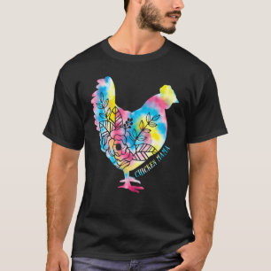 Camiseta Pollo floral Mama World Farm Animals Day Women