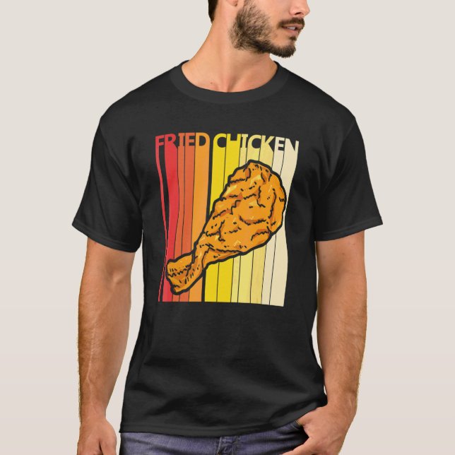 Camiseta Pollo Frito (Anverso)