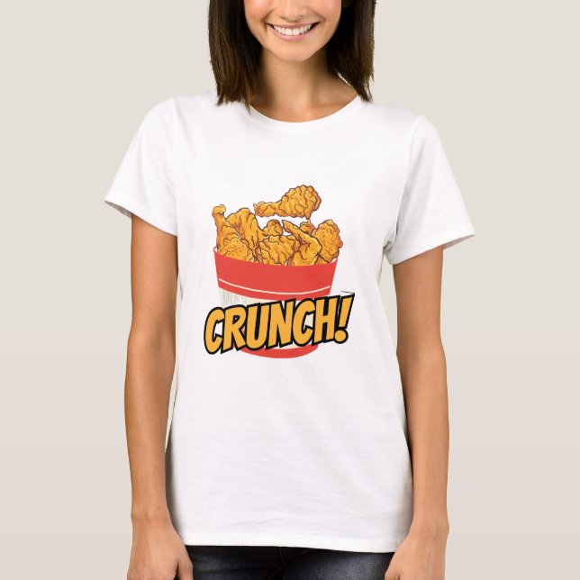 Camiseta Pollo frito (Anverso)