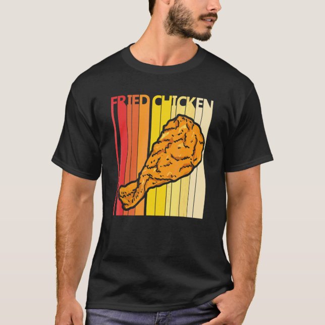 Camiseta Pollo frito (Anverso)