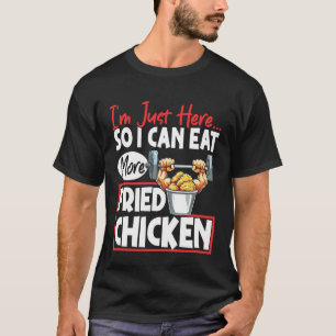Camiseta Pollo Frito Fitness Humor Divertido Amante Comida
