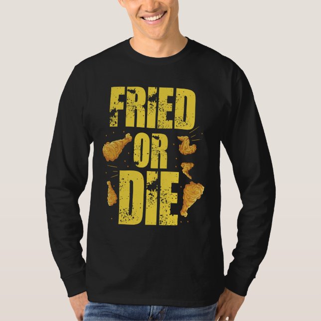 Camiseta Pollo frito o muerto en Guay (Anverso)
