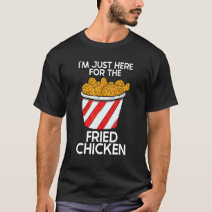 Camiseta Pollo Frito Pollo Caliente Comida Snack Frito 1