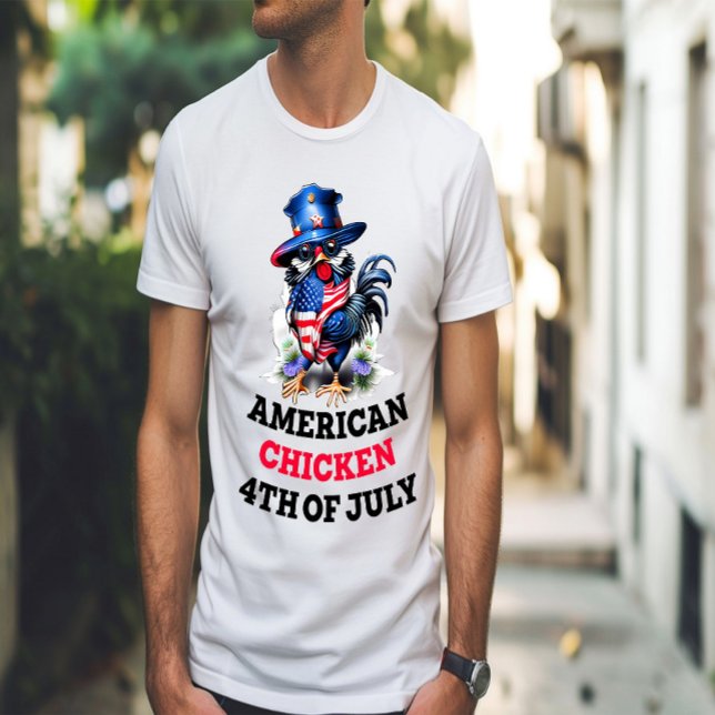 Camiseta Pollo funky en Gorra elegante (Subido por el creador)
