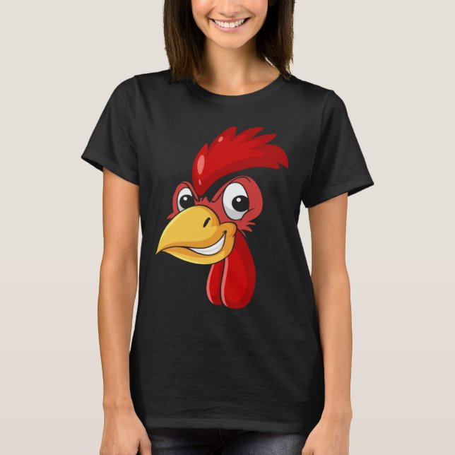 Camiseta Pollo gallo frente a la celebración de la cosecha  (Anverso)