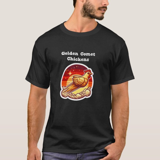 Camiseta Pollo Golden Comet (Anverso)