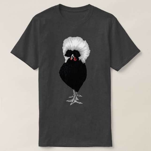 Camiseta pollo gracioso Cute Polaco pollo cultivador de gra (Diseño del anverso)