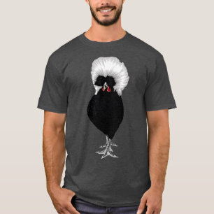 Camiseta pollo gracioso Cute Polaco pollo cultivador de gra
